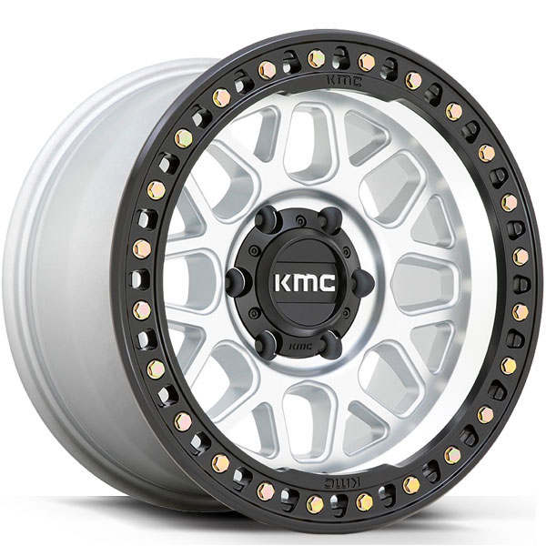 KMC KM549 GRS Machined with Satin Black Lip