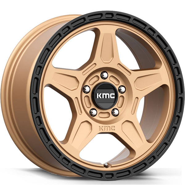 KMC KM721 Alpine Matte Bronze with Black Lip