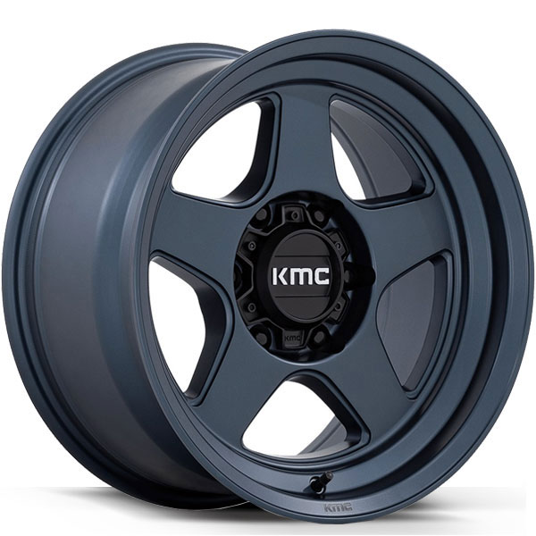 KMC KM728 Lobo Metallic Blue